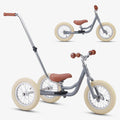 Køvapää 2-in-1 loopfiets grijs in driewieler- en tweewielerstand