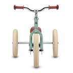 voorzijde Køvapää groene 2-in-1 loopfiets
