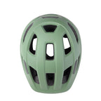 bovenaanzicht van Køvapää Lappi Baby helm in groen
